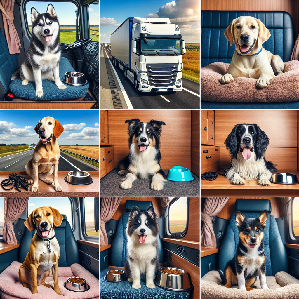 The Best Dog Breeds for Commercial Trucking Companions